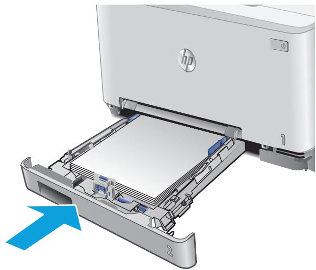 HP LASERJET PRO MFP M277DW - Load paper into Tray 2 - 6