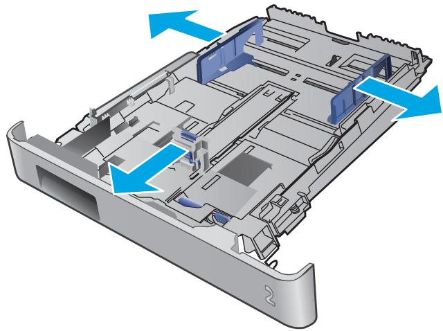 HP LASERJET PRO MFP M277DW - Load paper into Tray 2 - 2