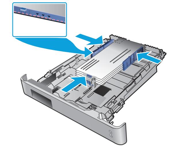 HP LASERJET PRO MFP M277DW - Load envelopes in Tray 2 - 4