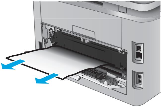 HP LASERJET PRO MFP M277DW - Clear paper jams in the rear door and the fuser area - 2