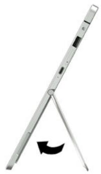 HP ELITE X2 1012 G1 (L5H17EA) - Using the kickstand - 2