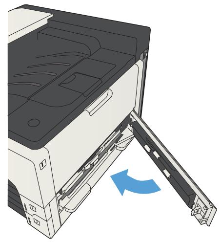 HP LASERJET ENTERPRISE 700 M712XH - Clear jams in Tray 2 or Tray 3 - 5