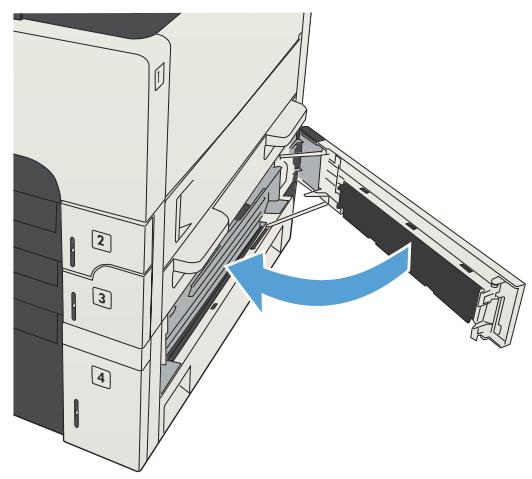 HP LASERJET ENTERPRISE 700 M712XH - Clear jams in the 500-sheet trays - 5
