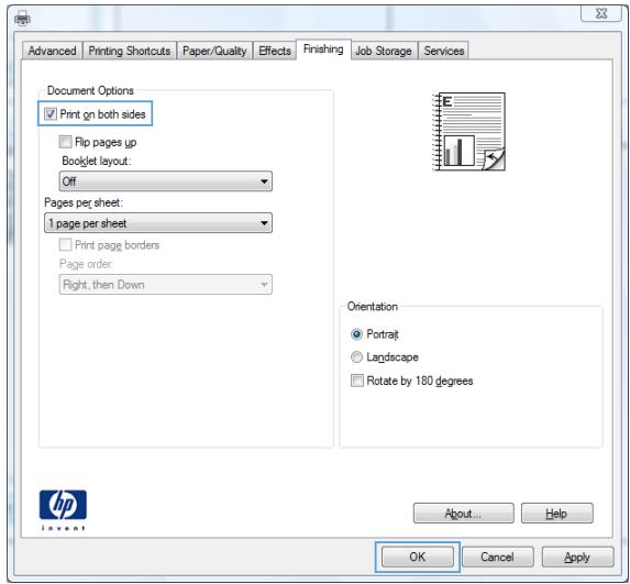 HP LASERJET ENTERPRISE 700 M712XH - Automatically print on both sides (Windows) - 3