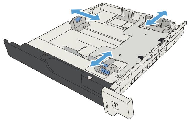 HP LASERJET ENTERPRISE 700 M712XH - Load Tray 2 and Tray 3 - 2