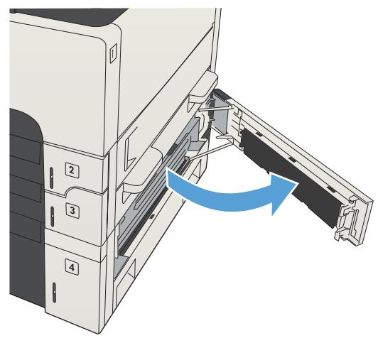 HP LASERJET ENTERPRISE 700 M712XH - Clear jams in the 500-sheet trays - 1
