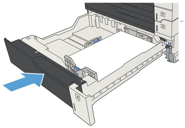 HP LASERJET ENTERPRISE 700 M712XH - Load the 500-sheet trays - 4