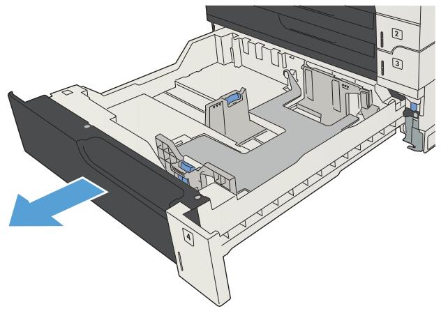 HP LASERJET ENTERPRISE 700 M712XH - Load the 500-sheet trays - 1