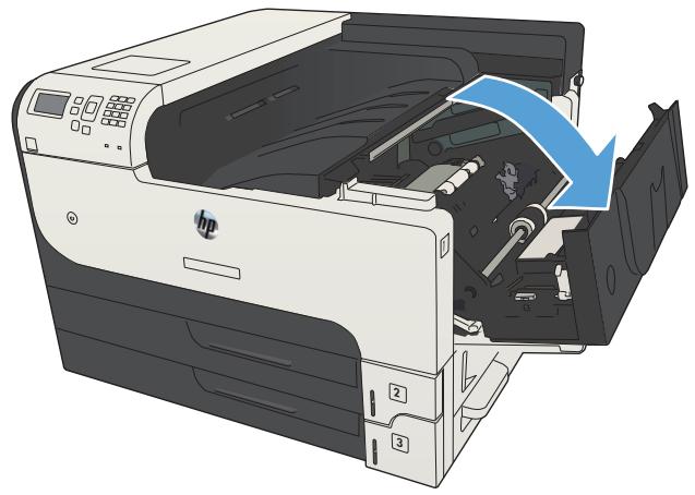 HP LASERJET ENTERPRISE 700 M712XH - Clear jams from the toner-cartridge area - 2
