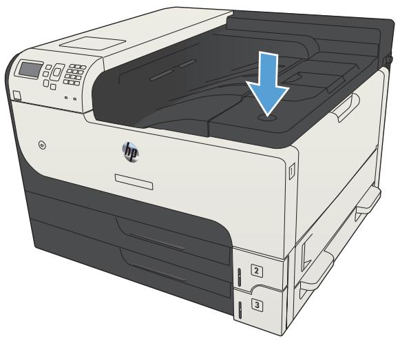 HP LASERJET ENTERPRISE 700 M712XH - Clear jams from the toner-cartridge area - 1