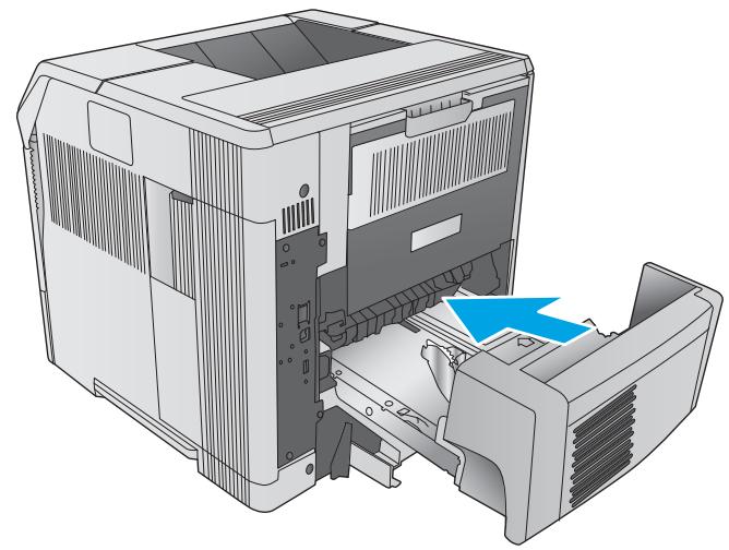 HP LASERJET ENTERPRISE M605X - Clear paper jams in the fuser area - 11