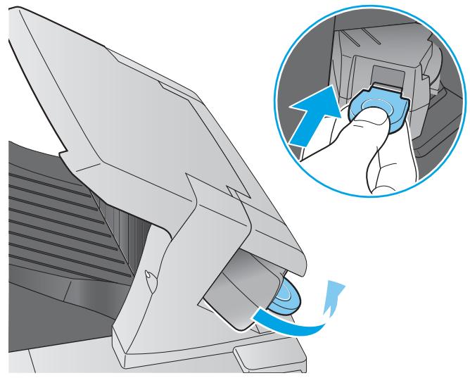 HP LASERJET ENTERPRISE M605X - Remove and replace the staple cartridge - 2