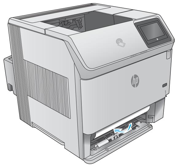 HP LASERJET ENTERPRISE M605X - Clear paper jams in Tray 2 and the 500-sheet trays - 2