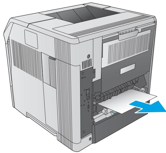 HP LASERJET ENTERPRISE M605X - Clear paper jams in the duplexer - 2
