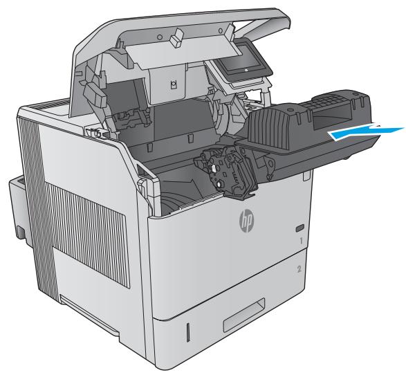 HP LASERJET ENTERPRISE M605X - Remove and replace the cartridge - 7