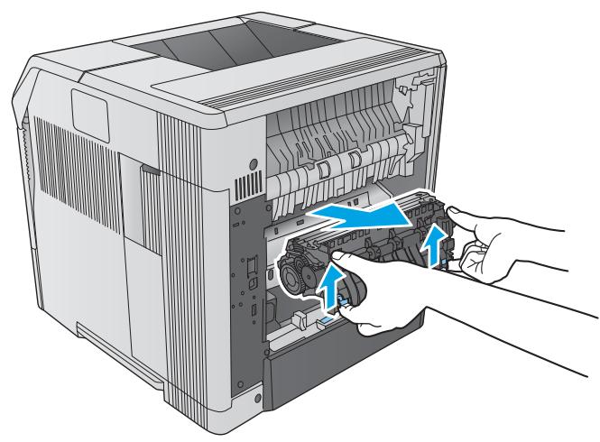 HP LASERJET ENTERPRISE M605X - Clear paper jams in the fuser area - 6