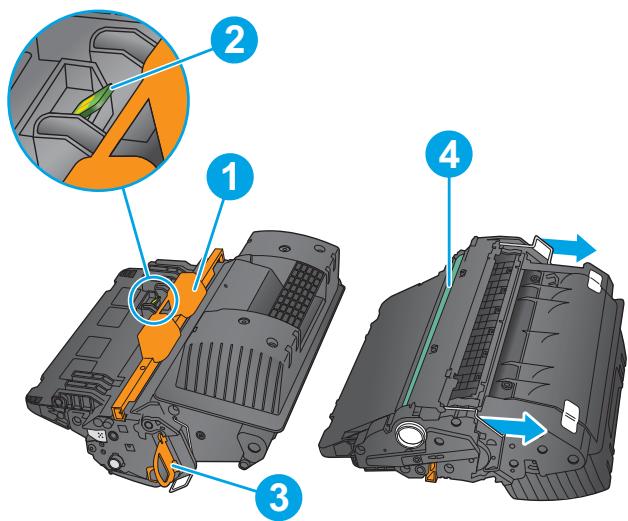 HP LASERJET ENTERPRISE M605X - Toner-cartridge information - 3