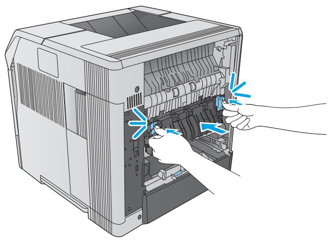 HP LASERJET ENTERPRISE M605X - Clear paper jams in the fuser area - 8
