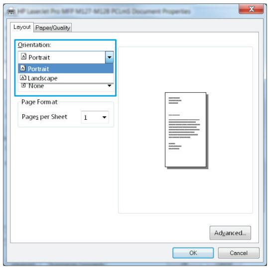 HP LASERJET PRO M125A - Print multiple pages per sheet (Windows) - 3