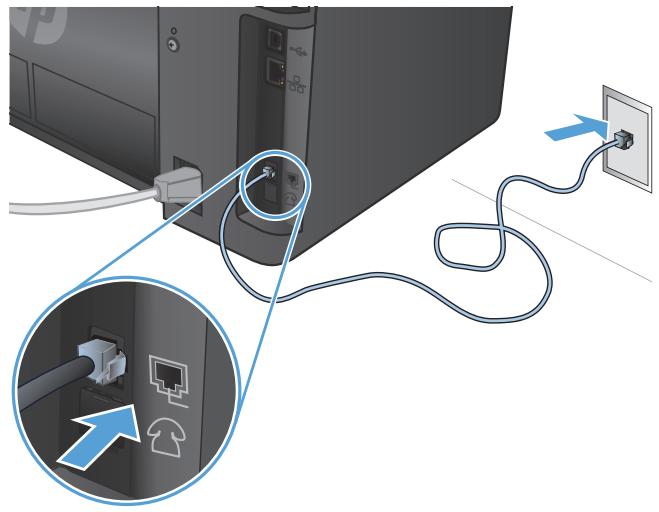 HP LASERJET PRO M125A - Connect the product - 2