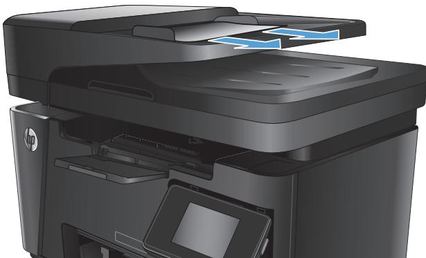HP LASERJET PRO M125A - Clear jams in the document feeder - 1