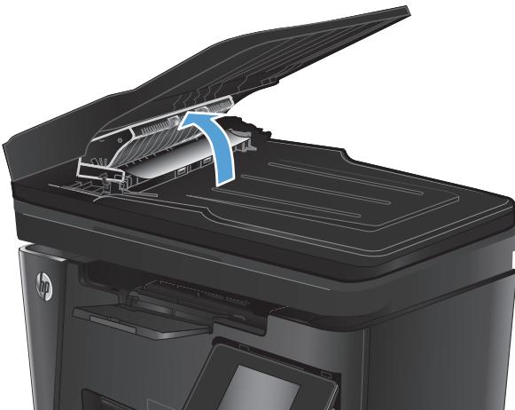HP LASERJET PRO M125A - Clear jams in the document feeder - 3