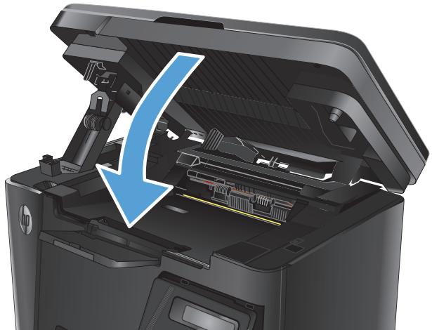 HP LASERJET PRO M125A - Clear jams in the toner-cartridge area - 7