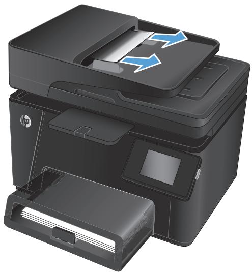 HP LASERJET PRO M176 - Clear jams in the document feeder - 1