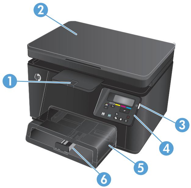 HP LASERJET PRO M176 - Product front view - 1