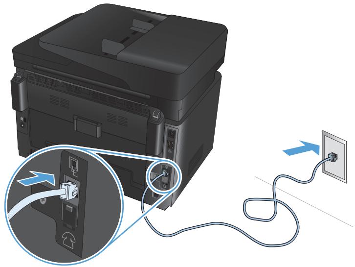 HP LASERJET PRO M176 - Connect the product - 2