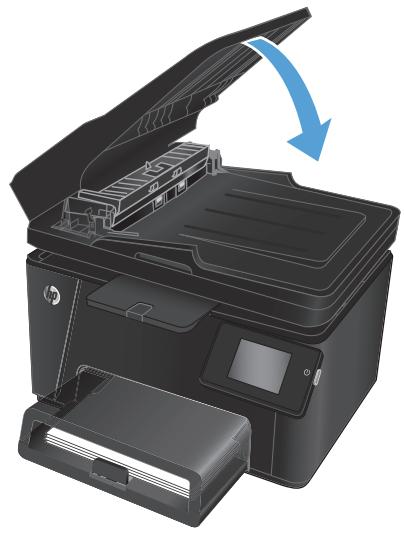 HP LASERJET PRO M176 - Clear jams in the document feeder - 6