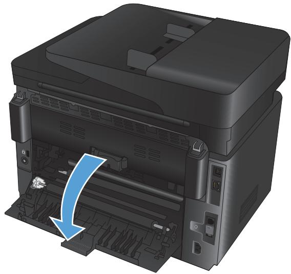 HP LASERJET PRO M176 - Clear jams in the output bin - 2