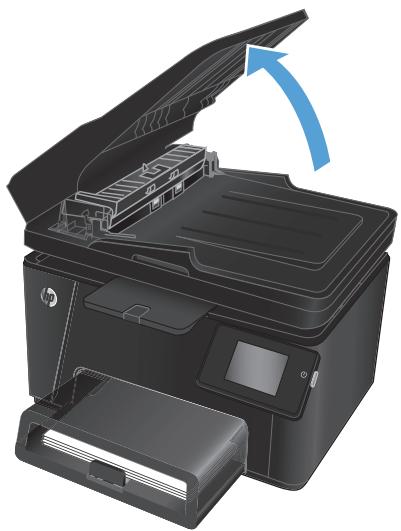HP LASERJET PRO M176 - Clean the pickup rollers and separation pad in the document feeder - 1
