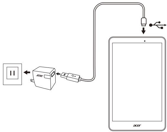 ACER ICONIA A1-840 (NT.L4JEE.004) - Connecting power - 1