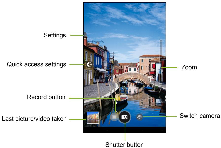 ACER ICONIA A1-840 (NT.L4JEE.004) - Camera/camcorder icons and indicators - 1