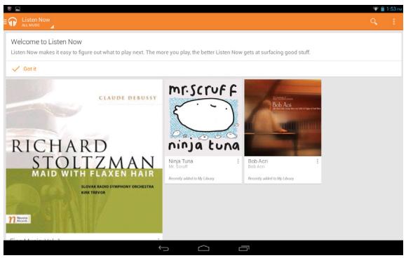 ACER ICONIA A3-A10 - Play Music - 2
