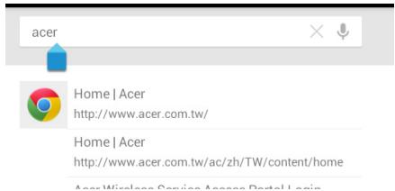 ACER ICONIA A3-A10 - Selecting text - 1