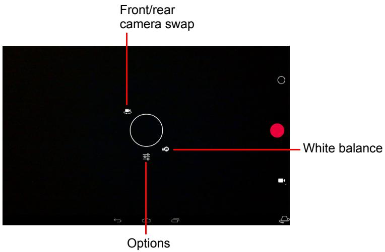 ACER ICONIA A3-A10 - Camcorder settings - 1