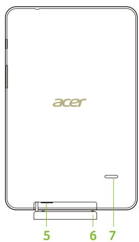 ACER ICONIA B1-710 - Getting to know your tablet - 2