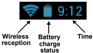 ACER ICONIA B1-710 - Status and notification area - 1