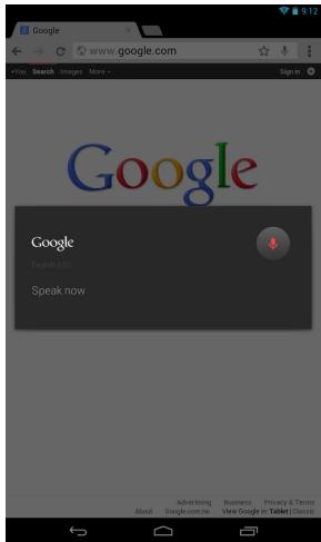 ACER ICONIA B1-710 - Voice Search - 1