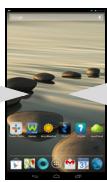 ACER ICONIA B1-710 - The extended Home screen - 3