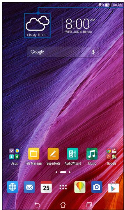 ASUS ME181CX-1F004A - Weather - 1