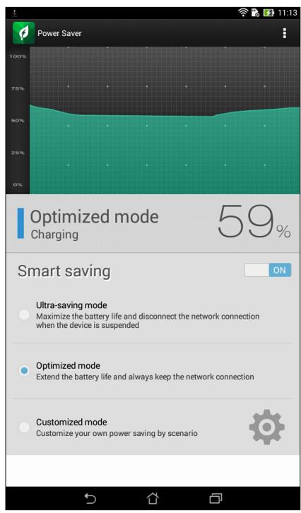 ASUS ME181CX-1F004A - Setting up Power Saver - 1