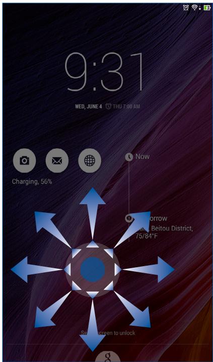 ASUS ME181CX-1F004A - Unlock screen options - 1