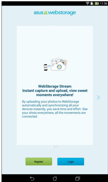 ASUS ME181CX-1F004A - ASUS WebStorage - 1