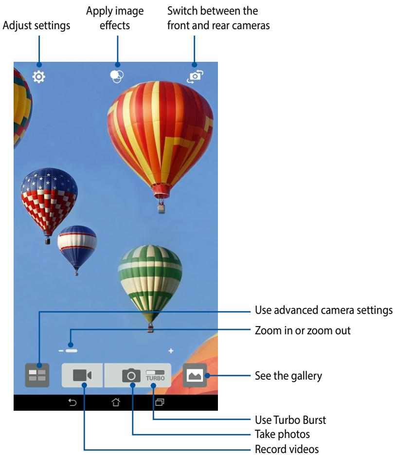 ASUS ME181CX-1F004A - Camera home screen - 1