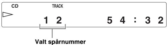 YAMAHA CDS700 - Välj onskat spår med sifferknapparna. - 4