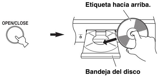 YAMAHA CDS700 - Pulse OPEN/CLOSE paraAbrir la bandeja del disco,ycargue un disco. - 1