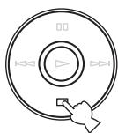 YAMAHA CDS700 - Avslutande av slumpmässig spelning - 1